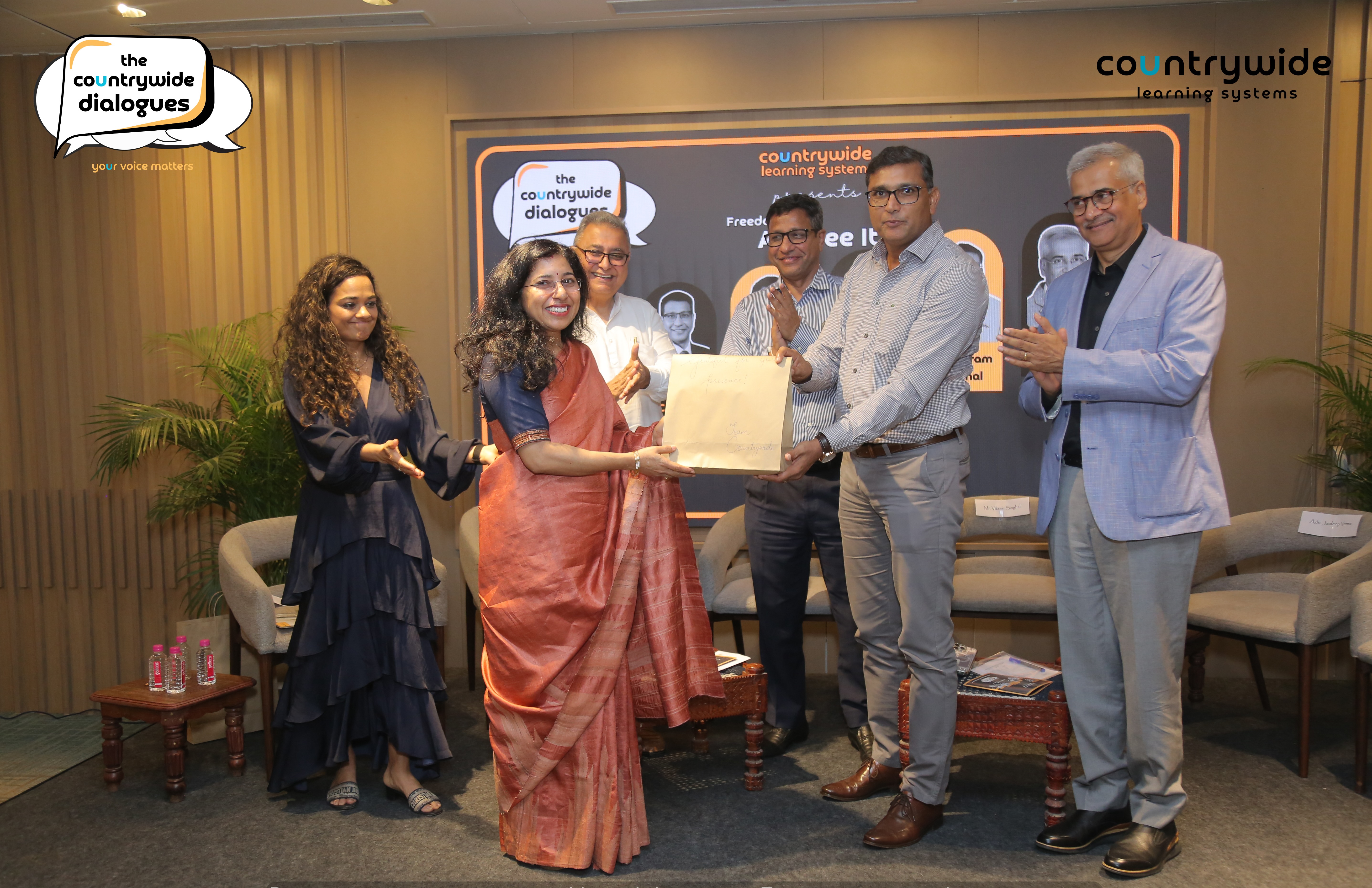 Sarita Sinha being honoured — Edition 01