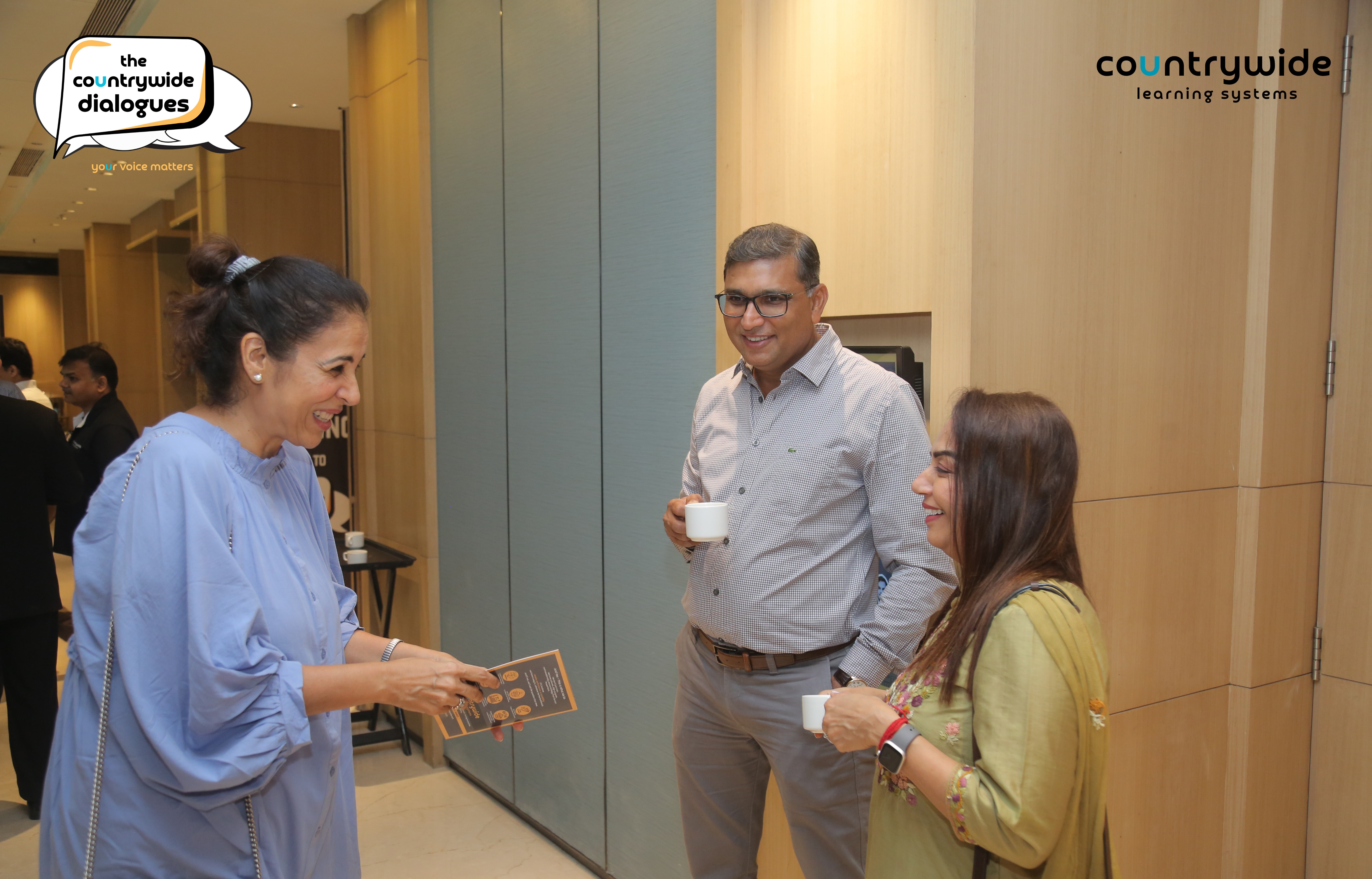 Guests candid
